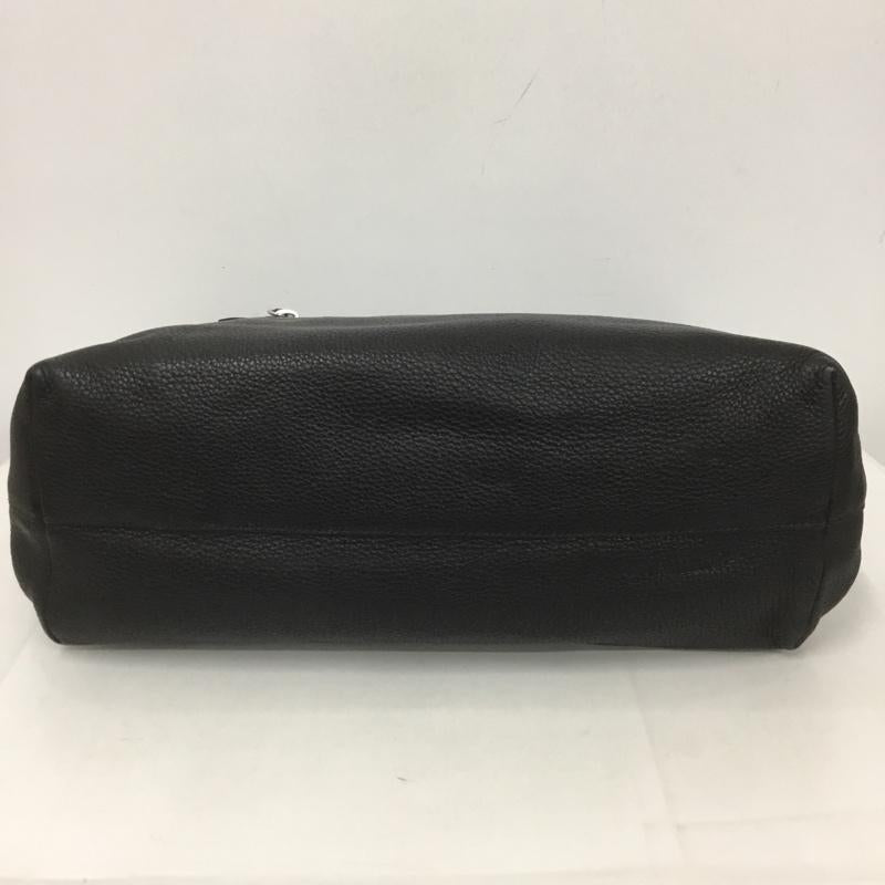 ミュウミュウ miu miu トートバッグ トートバッグ RR1934 VITELLO DAINO レザー ロゴ、文字 黒 / ブラック / X 銀 / シルバー / レディース USED 古着 中古 10126463