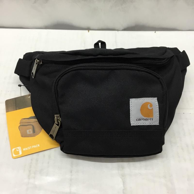 カーハート Carhartt ウエストバッグ ウエストバッグ 8915070101 ボディバッグ WAIST PACK タグ付き ロゴ、文字 黒 / ブラック / メンズ USED 古着 中古 10112558