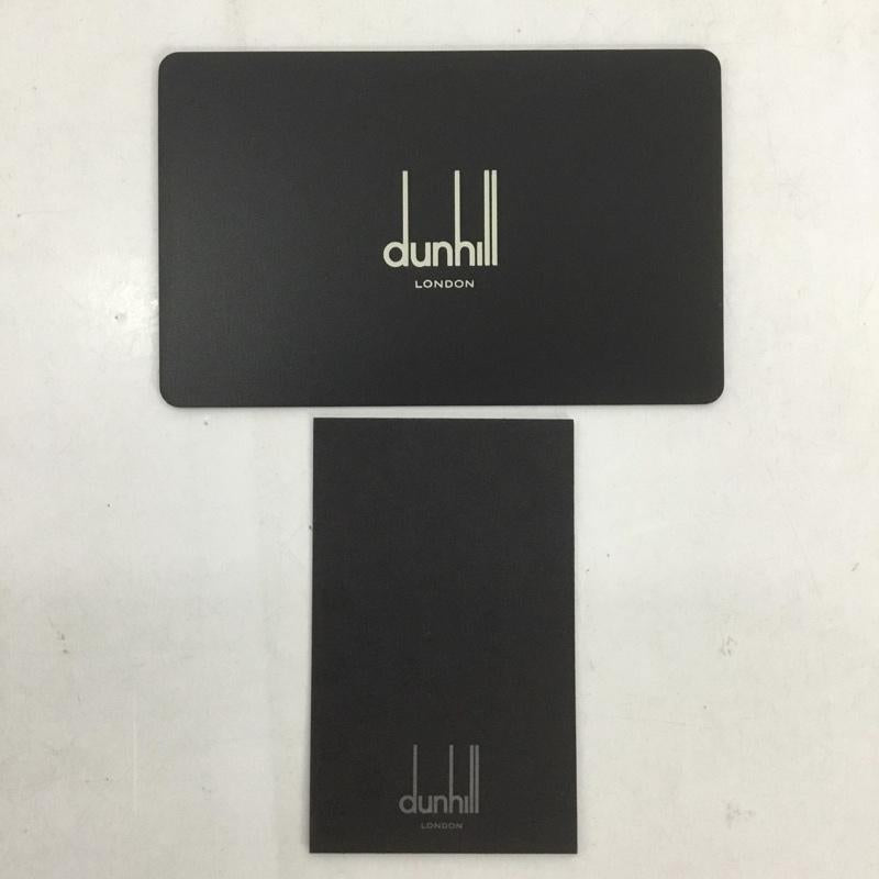 ダンヒル DUNHILL 財布 長財布 SIDECAR FP1010E 箱有 ワンポイント ダークブラウン / ダークブラウン / メンズ USED 古着 中古 10126457