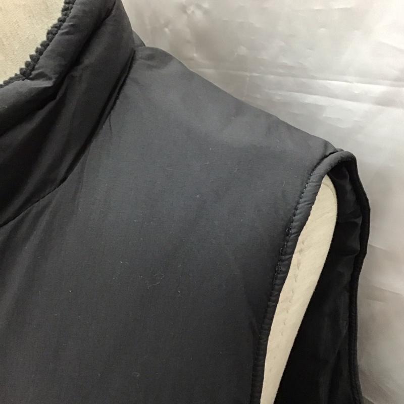 フリークスストア FREAK S STORE ベスト ベスト ジップアップダウンジャケット アウター スタンドカラー M 無地 黒 / ブラック / メンズ USED 古着 中古 10122693