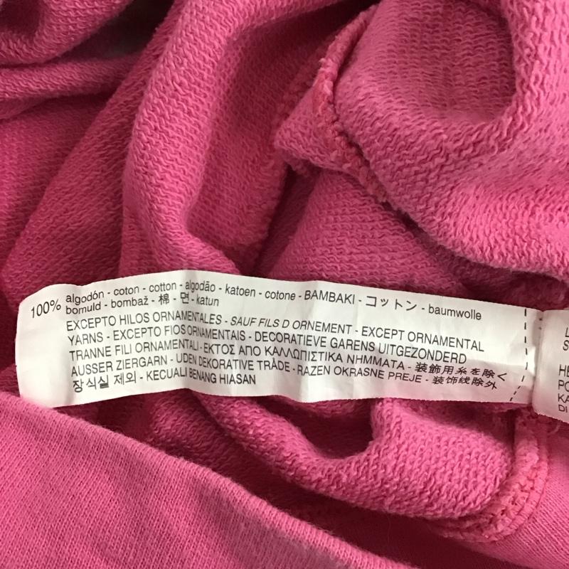 ザラ ZARA トレーナー 長袖 M 無地 桃 / ピンク / レディース USED 古着 中古 10117232