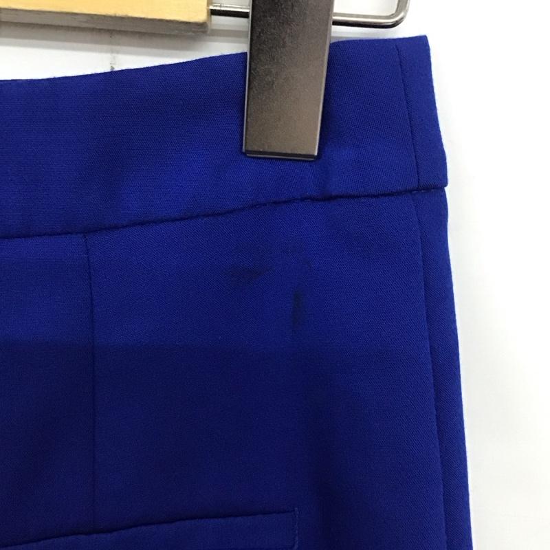 ザラ ZARA パンツ スラックス XS 無地 青 / ブルー / レディース USED 古着 中古 10136638
