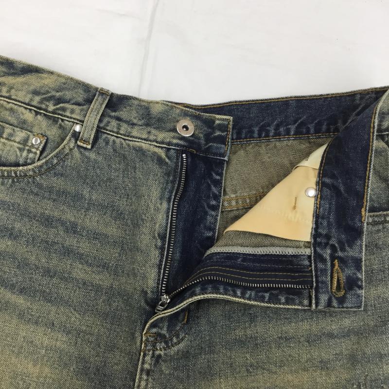 ユーズドクロージング used clothes パンツ ショートパンツ SIMPLE PROJECT L 無地 青 / ブルー / X 茶 / ブラウン / メンズ USED 古着 中古 10128178