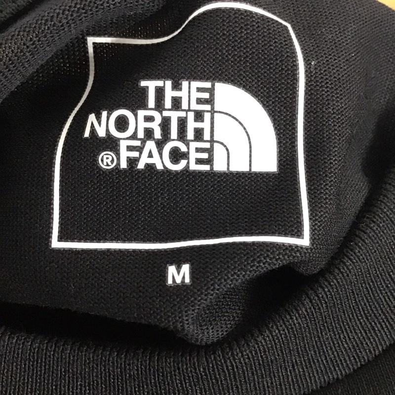 ザノースフェイス THE NORTH FACE Tシャツ 半袖 nt32446 ショートスリーブバンダナスクエアロゴティー プリントTシャツ M ロゴ、文字 黒 / ブラック / メンズ USED 古着 中古 10128699