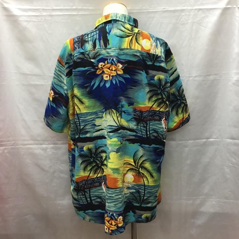 古着 USED シャツ、ブラウス 半袖 半袖シャツ カラーシャツ 半袖カットソー アロハシャツ XL プリント マルチカラー / マルチカラー /  メンズ USED 古着 中古 10109005
