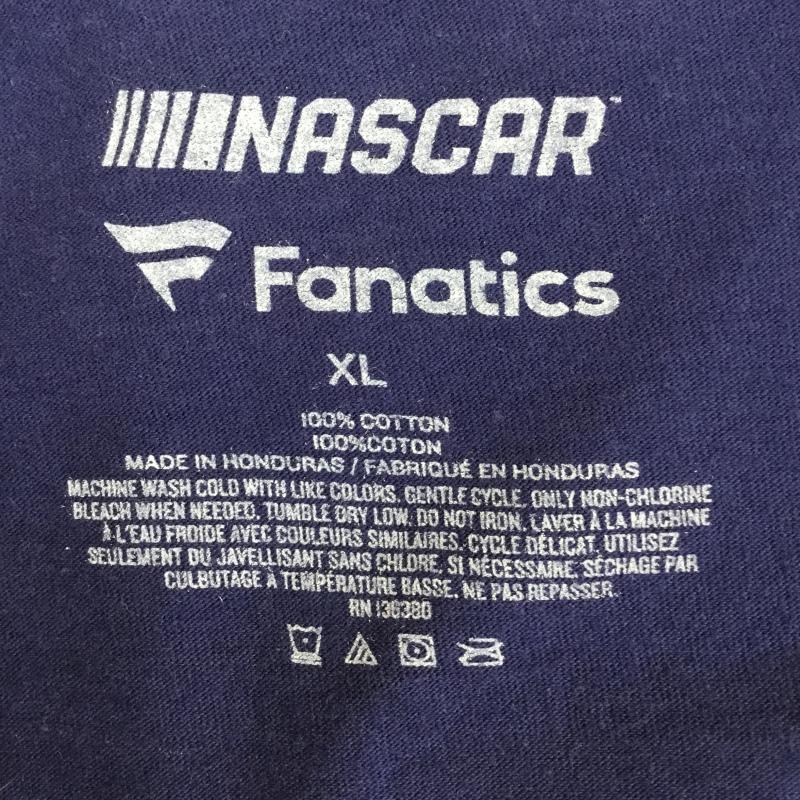 ユーズドクロージング used clothes Tシャツ 半袖 NASCAR プリント Tシャツ ネイビー RN136380 XL ロゴ、文字 X プリント 紺 / ネイビー / メンズ USED 古着 中古 10130955