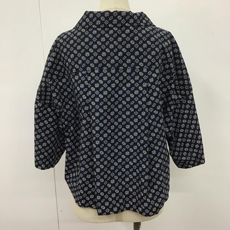 ジーナシス JEANASIS シャツ、ブラウス 半袖 js062893mc クロップドレングス オープンカラーシャツ FREE 総柄 マルチカラー / マルチカラー / レディース USED 古着 中古 10109181
