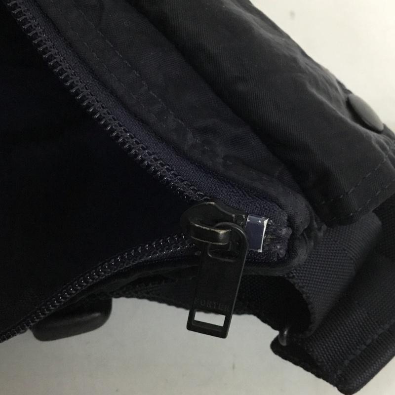 ポーター PORTER ウエストバッグ ウエストバッグ ロゴ、文字 紺 / ネイビー / メンズ USED 古着 中古 10131708