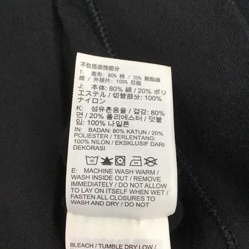 ナイキ NIKE パーカー 長袖 cj4553-013 ジップパーカー 長袖パーカー スウェット M ロゴ、文字 黒 / ブラック /  メンズ USED 古着 中古 10125468