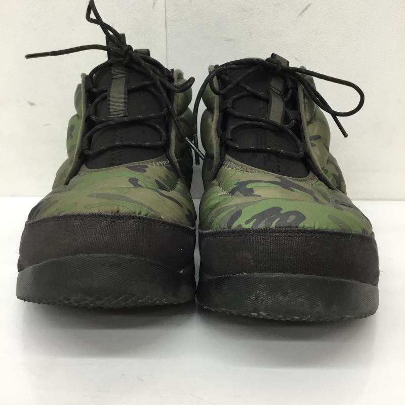ザノースフェイス THE NORTH FACE ブーツ ショートブーツ NF0A7W4O チャッカブーツ 28.0cm カモフラージュ柄・迷彩 緑 / グリーン / メンズ USED 古着 中古 10136323