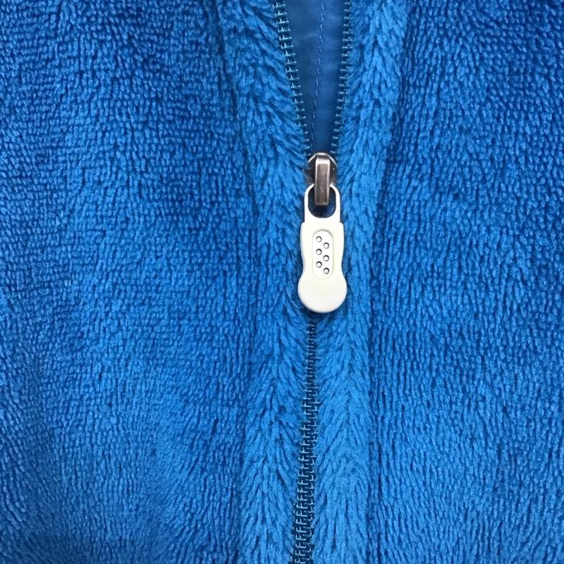 パタゴニア patagonia ジャケット、上着 ジャンパー、ブルゾン ジップアップジャケット ジャンパー ジャケット カジュアルジャケット フリースジャケット M ロゴ、文字 青 / ブルー / レディース USED 古着 中古 10106669