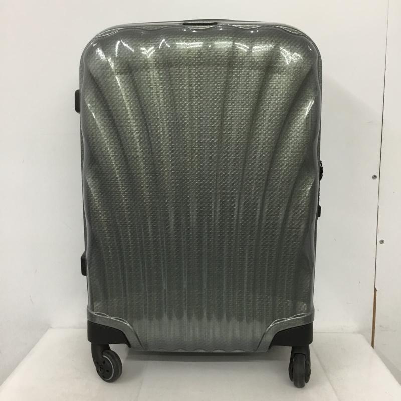 サムソナイト Samsonite スーツケース、トランク スーツケース、トランク 53449 COSMOLITE 36L コスモライト 機内持ち込み 無地 カーキ / カーキ / メンズ USED 古着 中古 10132135