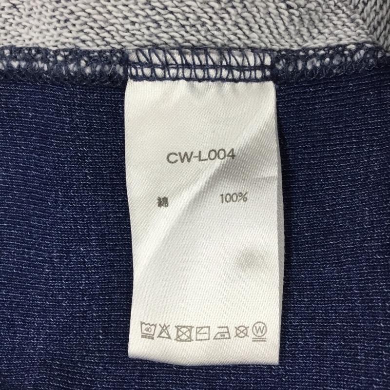 チャンピオン Champion トレーナー 長袖 CW-L004 スウェット L ワンポイント 紺 / ネイビー / レディース USED 古着 中古 10112901