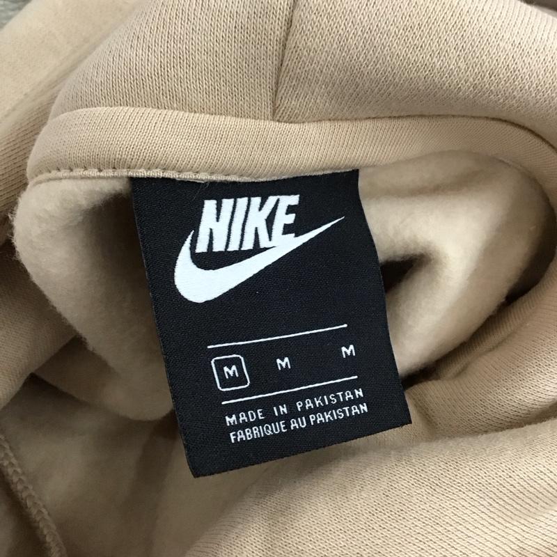 ナイキ NIKE パーカー 長袖 BV4119-287 W エッセンシャル フリース TRE 裏起毛 M ロゴ、文字 桃 / ピンク / レディース USED 古着 中古 10117375