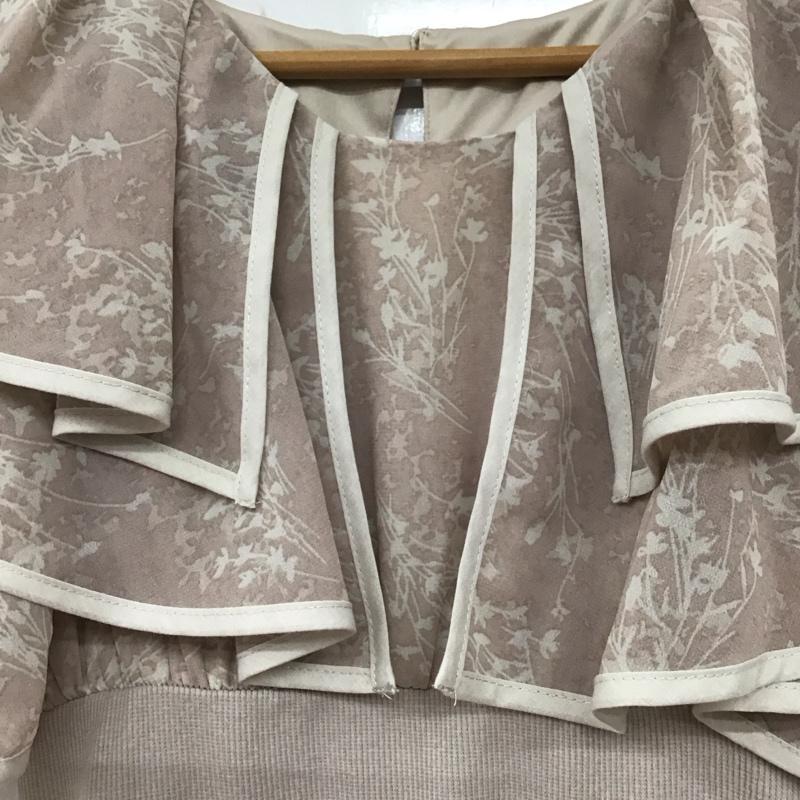 マジェスティックレゴン MAJESTIC LEGON ワンピース ロングスカート ロングワンピース フレアスカート フリル S 総柄 マルチカラー / マルチカラー / レディース USED 古着 中古 10134220