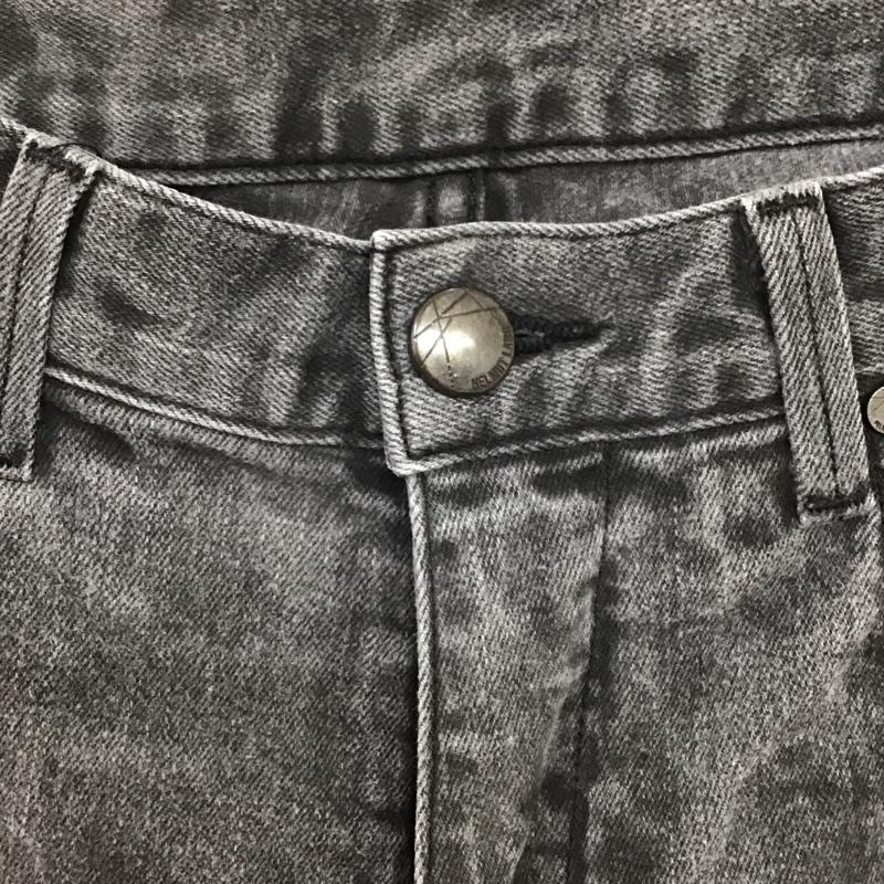 ヘルムートラング HELMUT LANG パンツ デニム、ジーンズ デニムパンツ スリムパンツ カジュアルパンツ ストレッチパンツ 29インチ 無地 黒 / ブラック / メンズ USED 古着 中古 10138170
