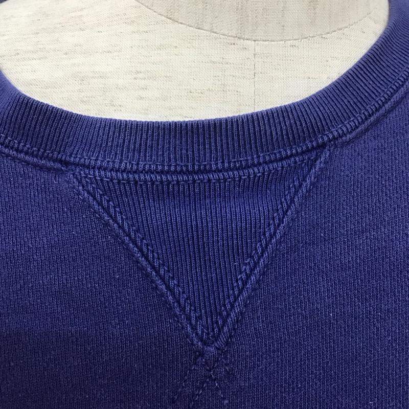 ポロバイラルフローレン Polo by RALPH LAUREN トレーナー 長袖 スウェット M ワンポイント 青 / ブルー / メンズ USED 古着 中古 10108245