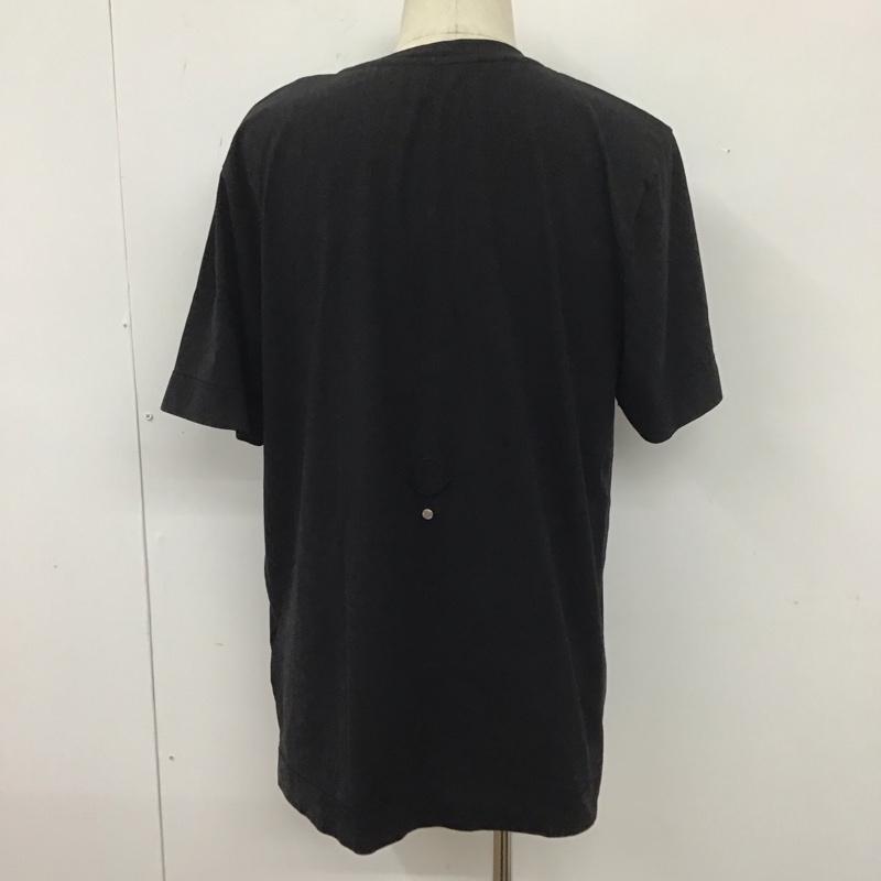 モンクレール MONCLER Tシャツ 半袖 半袖カットソー プリントTシャツ クルーネックカットソー M プリント 黒 / ブラック /  メンズ USED 古着 中古 10110209