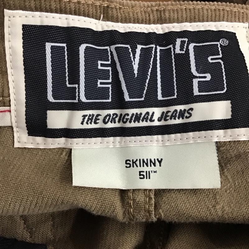 リーバイストラウスアンドコー Levi Strauss & co. パンツ ワークパンツ、ペインターパンツ コーデュロイパンツ スリムパンツ カジュアルパンツ ストレッチパンツ 31インチ 無地 ベージュ / ベージュ / メンズ USED 古着 中古 10132101