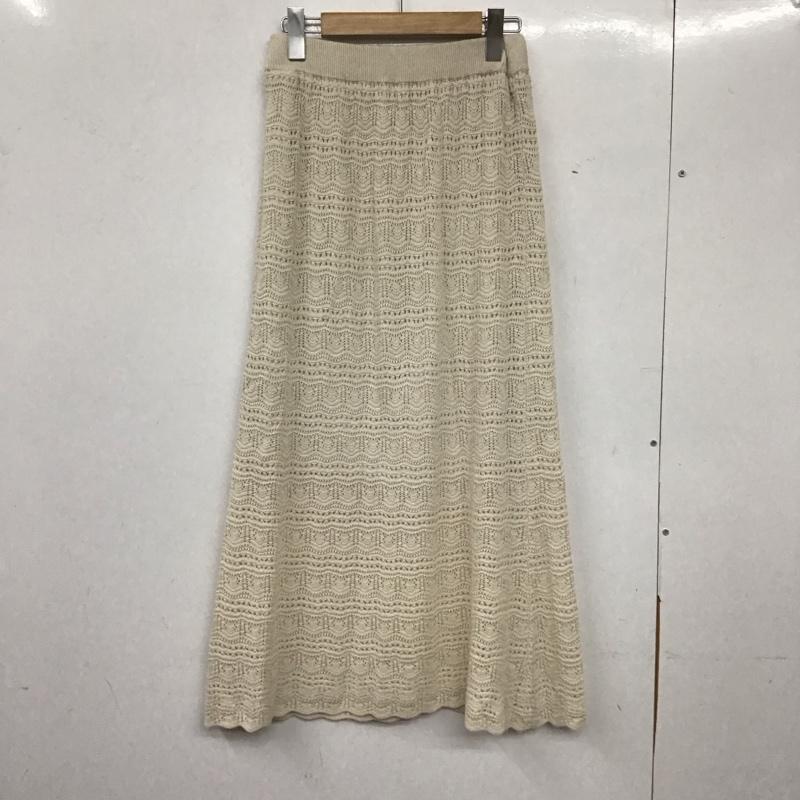 アルシーヴ archives スカート ロングスカート K5154-AR タイトスカート M アイボリー / アイボリー / レディース USED 古着 中古 10138975