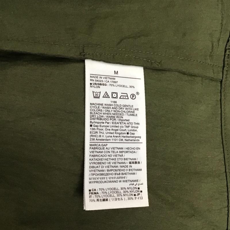 ギャップ GAP スカート ロングスカート M 無地 カーキ / カーキ / レディース USED 古着 中古 10134226
