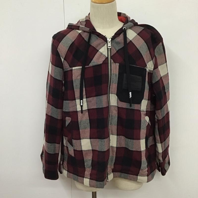 ディーゼル DIESEL ジャケット、上着 ジャケット、ブレザー ジップアップジャケット パーカージャケット チェックジャケット アウター S チェック マルチカラー / マルチカラー /  メンズ USED 古着 中古 10124936
