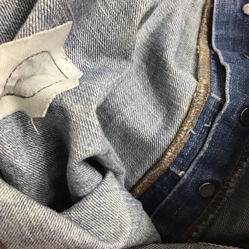 リーバイストラウスアンドコー Levi Strauss & co. パンツ デニム、ジーンズ デニムパンツ ワイドパンツ カジュアルパンツ 36インチ ダメージ加工 インディゴ / インディゴ /  メンズ USED 古着 中古 10126815