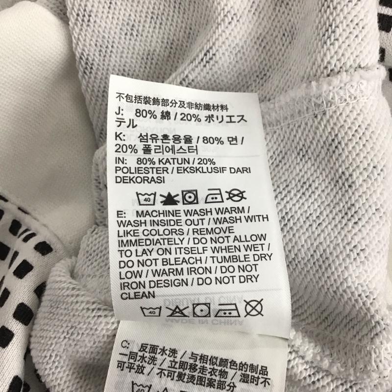 ナイキ NIKE トレーナー 長袖 da0066-100 トレーナー プルオーバースウェット スポーツウェア L ロゴ、文字 白 / ホワイト / X 黒 / ブラック / メンズ USED 古着 中古 10132378