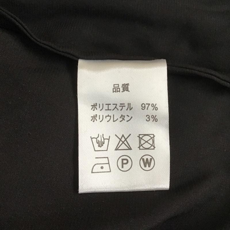アンリラクシング unrelaxing シャツ、ブラウス 半袖 半袖シャツ カラーシャツ カジュアルシャツ M 無地 黒 / ブラック / メンズ USED 古着 中古 10107140