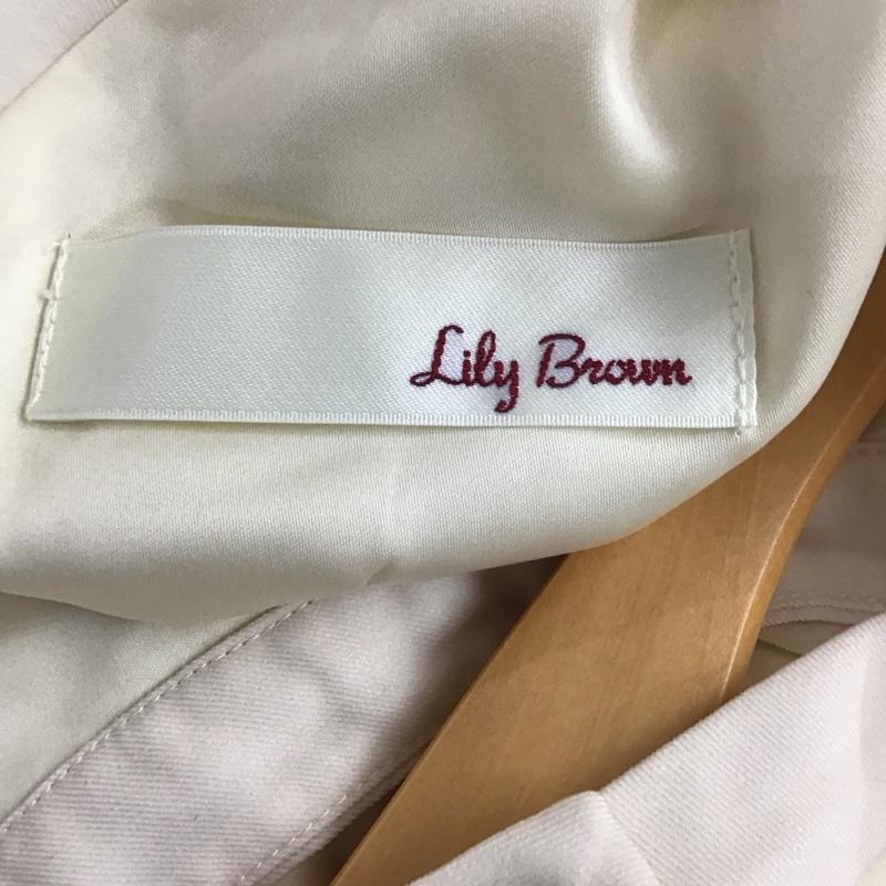 リリー ブラウン Lily Brown ワンピース ロングスカート LWF0211098 tulipワンピース ロングワンピース 半袖ロングワンピース FREE プリント ベージュ / ベージュ / レディース USED 古着 中古 10136001