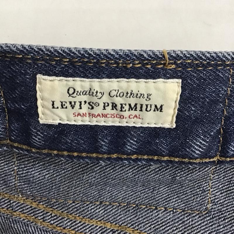 リーバイストラウスアンドコー Levi Strauss & co. パンツ デニム、ジーンズ デニムパンツ ストレートパンツ ワイドパンツ カジュアルパンツ 32インチ 無地 インディゴ / インディゴ /  メンズ USED 古着 中古 10124723