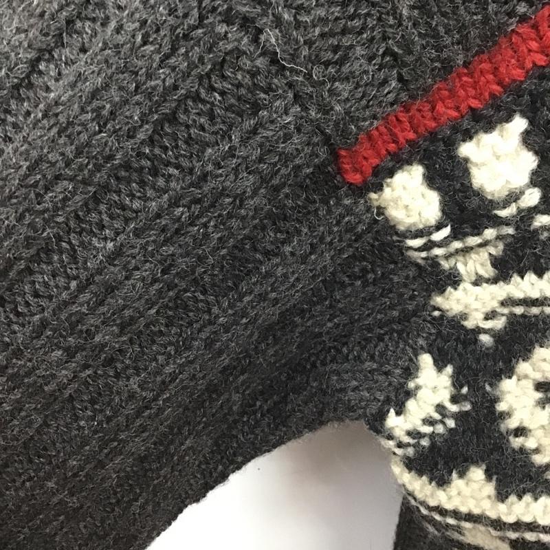 ジェイクルー J.CREW ニット、セーター 長袖 S 無地 灰 / グレー / メンズ USED 古着 中古 10105972