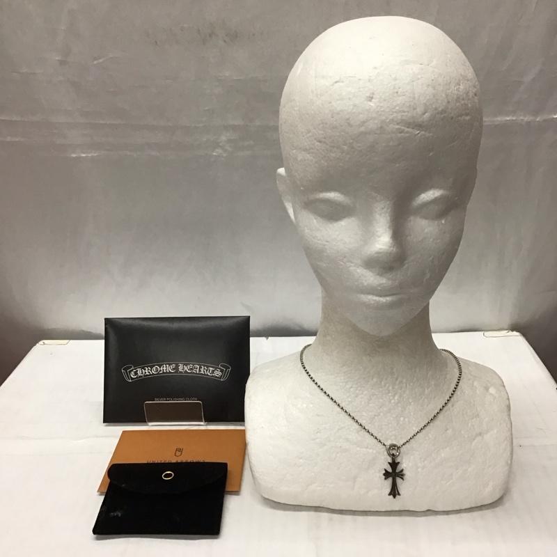 クロムハーツ CHROME HEARTS アクセサリー ネックレス、ペンダント TINY CH CROSS ロゴ、文字 銀 / シルバー / メンズ USED 古着 中古 10116451