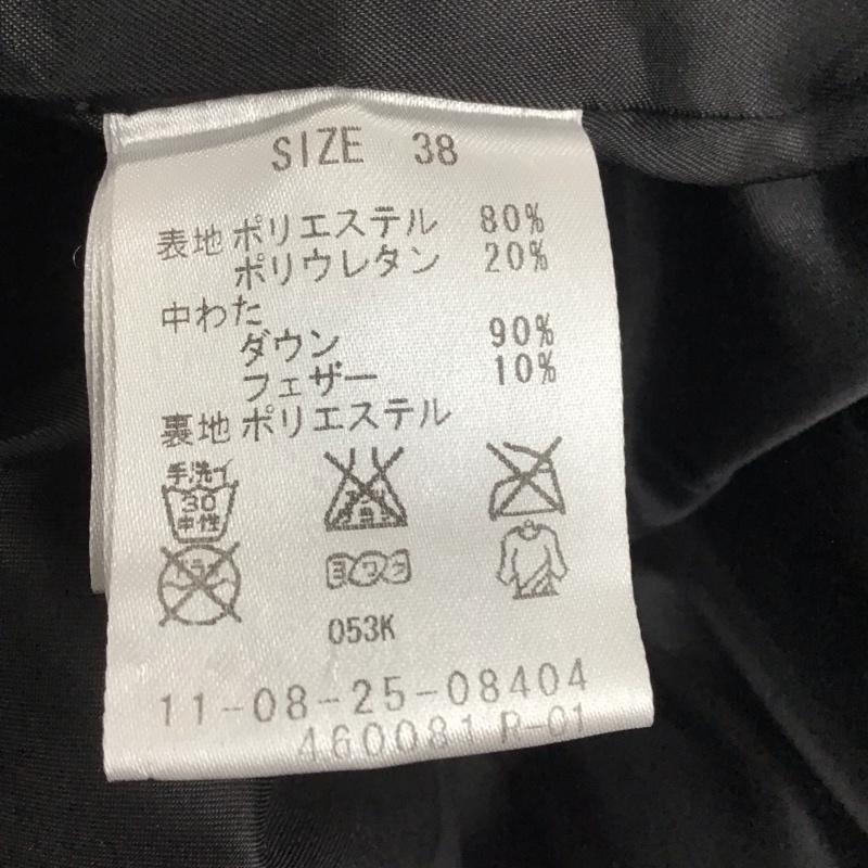 ボールジィ BALLSEY コート ダウンコート 38 無地 黒 / ブラック / レディース USED 古着 中古 10120521