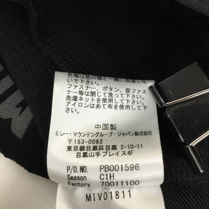 ミレー MILLET パンツ ワークパンツ、ペインターパンツ MIV01811 モンテローザ パンツ ネオ トレッキングパンツ L ロゴ、文字 黒 / ブラック /  メンズ USED 古着 中古 10124454