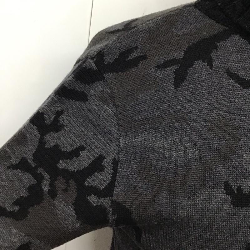 エーケーエム AKM ニット、セーター 長袖 長袖 XL カモフラージュ柄・迷彩 マルチカラー / マルチカラー / メンズ USED 古着 中古 10119696