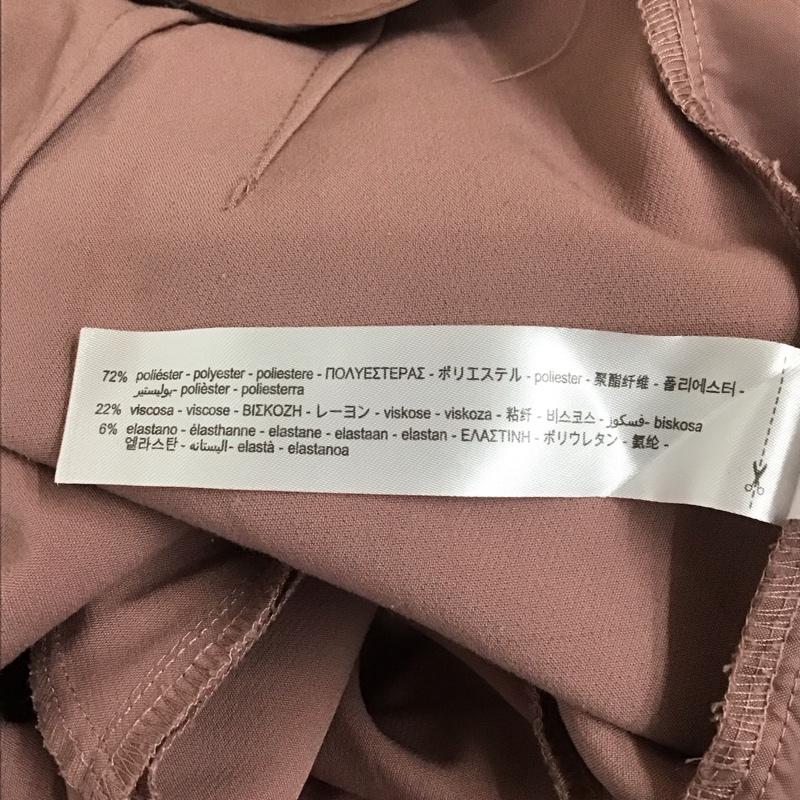 ザラ ZARA パンツ スラックス 7901 132 172 ハイウエストパンツ S 無地 桃 / ピンク / レディース USED 古着 中古 10112621