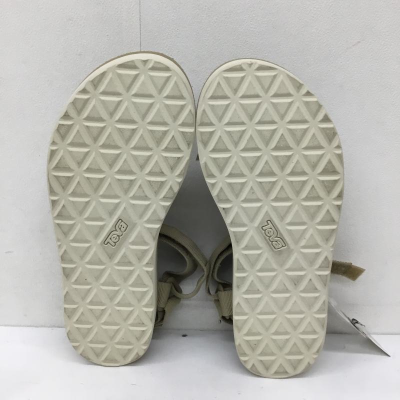 テバ Teva カジュアルシューズ カジュアルシューズ FU1022J 24.0cm 無地 ベージュ / ベージュ / レディース USED 古着 中古 10134402