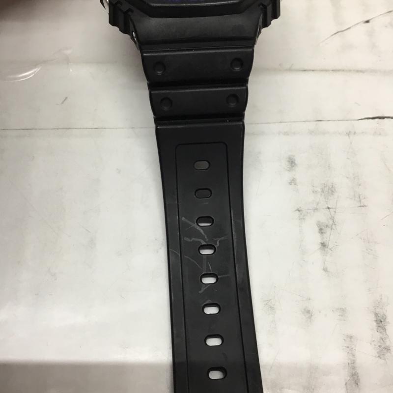 ジーショック G-SHOCK 腕時計 アナログ(クォーツ式) GA-2100VB 八角形 箱有 Virtual Blue ロゴ、文字 黒 / ブラック / メンズ USED 古着 中古 10106510