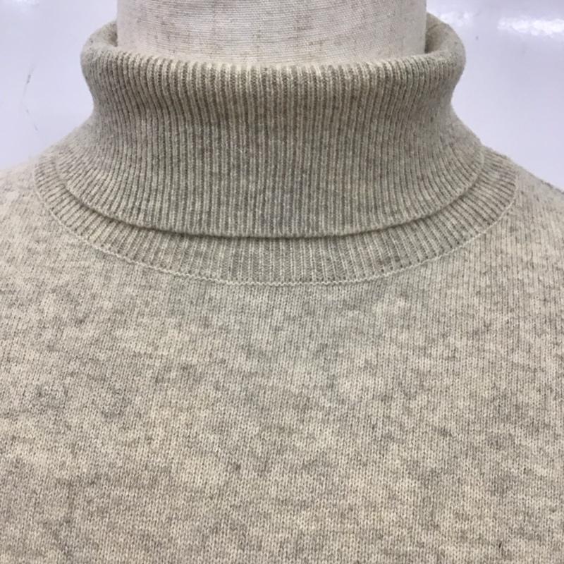 コムデギャルソン COMME des GARCONS ニット、セーター 長袖 長袖ニットカットソー ニット セーター タートルネックニット 無地 ベージュ / ベージュ / メンズ USED 古着 中古 10115379