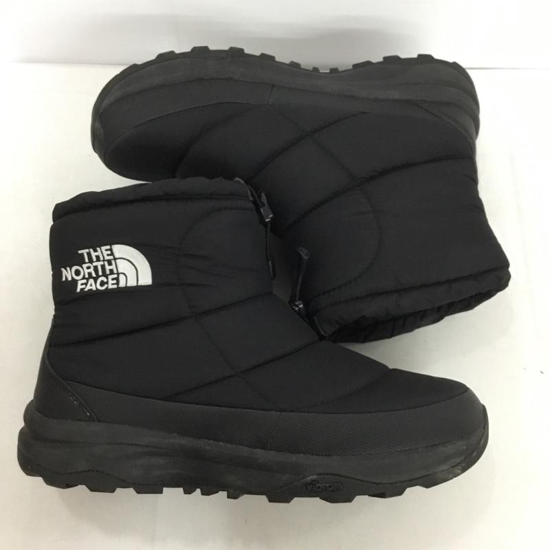 ザノースフェイス THE NORTH FACE アウトドアシューズ アウトドアシューズ NF52485 ヌプシ ブーティ ウォータープルーフ 28cm 28.0cm ロゴ、文字 黒 / ブラック / メンズ USED 古着 中古 10134275
