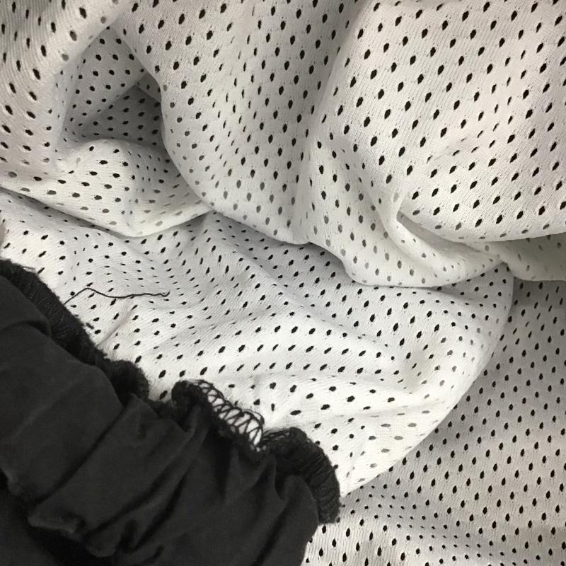 ナインティナインティ 9090 ボトムス ボトムス NN1329 N Logo Pants 裏メッシュ ロゴパンツ L ロゴ、文字 黒 / ブラック / メンズ USED 古着 中古 10107052