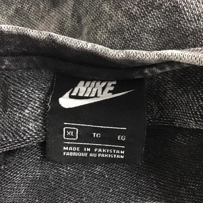 ナイキ NIKE トレーナー 長袖 長袖 XL ロゴ、文字 黒 / ブラック / レディース USED 古着 中古 10124580