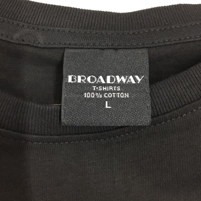 古着 USED Tシャツ 半袖 半袖カットソー プリントTシャツ クルーネックカットソー バンドTシャツ L プリント 黒 / ブラック / メンズ USED 古着 中古 10106911