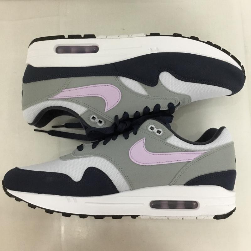 ナイキ NIKE スニーカー スニーカー FD9082 001 AIR MAX 1 28.5cm 箱有 28.5cm ロゴ、文字 灰 / グレー / X 白 / ホワイト / X 紫 / パープル / X 紺 / ネイビー / メンズ USED 古着 中古 10129940