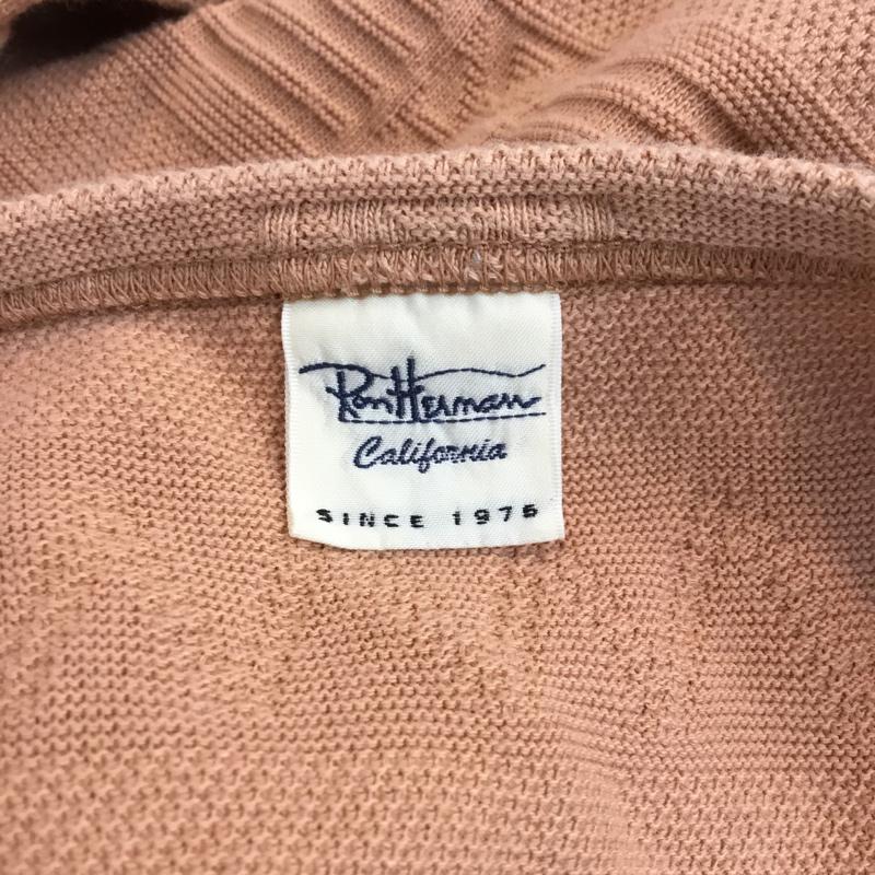 ロンハーマン Ron Herman カットソー 半袖 クルーネック プルオーバー S ネイティブ柄 橙 / オレンジ /  レディース USED 古着 中古 10049168