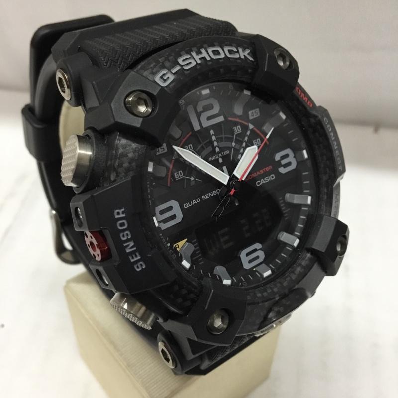 ジーショック G-SHOCK 腕時計 アナログ(クォーツ式) 23888-SOIW GG-B100 ロゴ、文字 黒 / ブラック / メンズ USED 古着 中古 10106397
