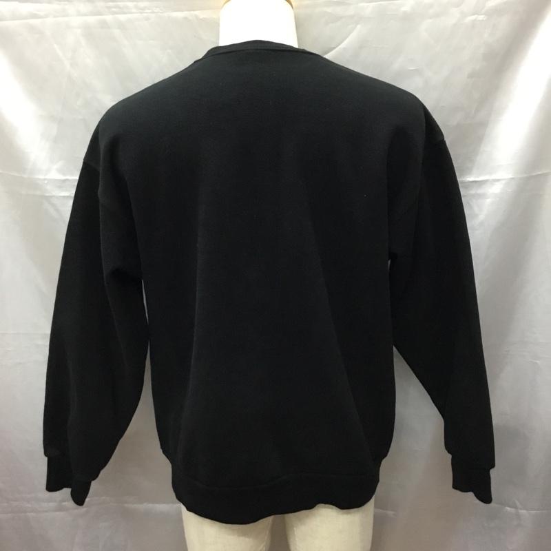 フリークスストア FREAK S STORE トレーナー 長袖 M 無地 黒 / ブラック / メンズ USED 古着 中古 10112436