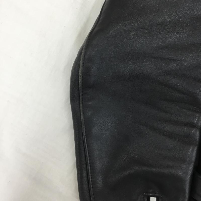 トリプルシックスレザーウェア 666LEATHERWEAR ジャケット、上着 レザージャケット 34 無地 黒 / ブラック / メンズ USED 古着 中古 10133476