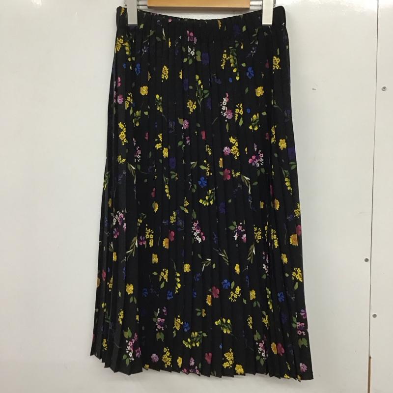 ザラ ZARA TRAFALUC スカート ロングスカート ロングスカート フレアスカート カジュアルスカート プリーツ S プリント マルチカラー / マルチカラー / レディース USED 古着 中古 10136413